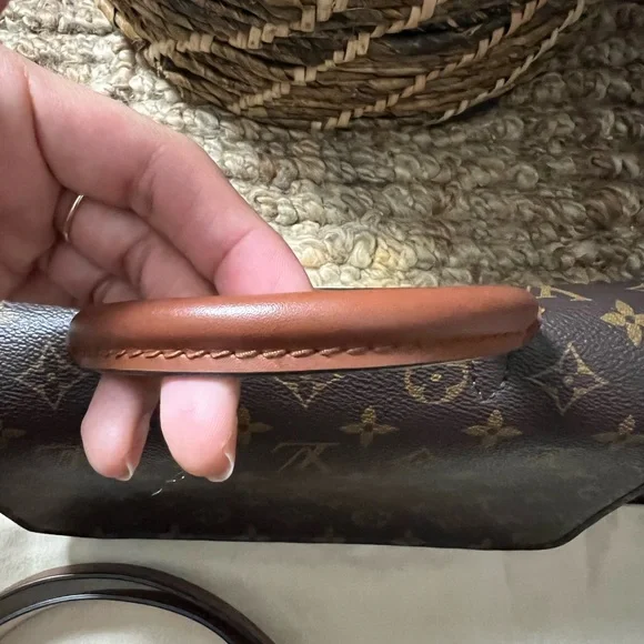 Louis Vuitton Vaugirard Monogram Flap Bag Crossbody Shoulder Designer Purse Noir - Picture 8 of 14